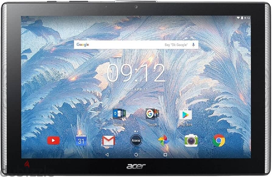 Acer تابلت وارد أمريكا جديد متبرشم  بروسيسور رباعي النواه شاشه 10.1 بو 1