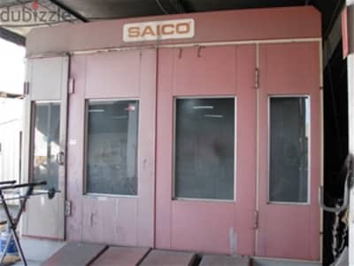 Paint booth  Make:SAICO made in Italy