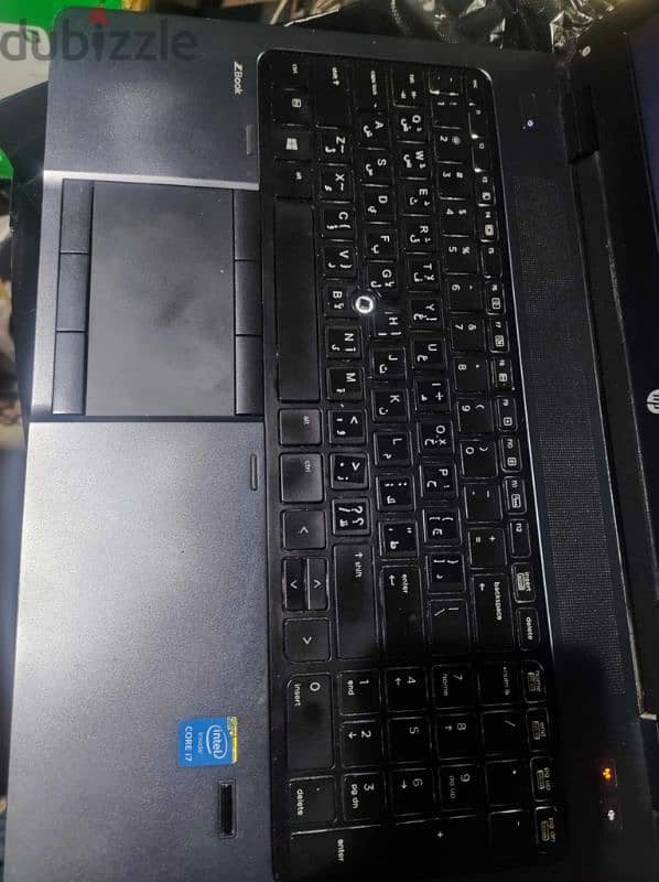 Hp zbook  Cor i7 2