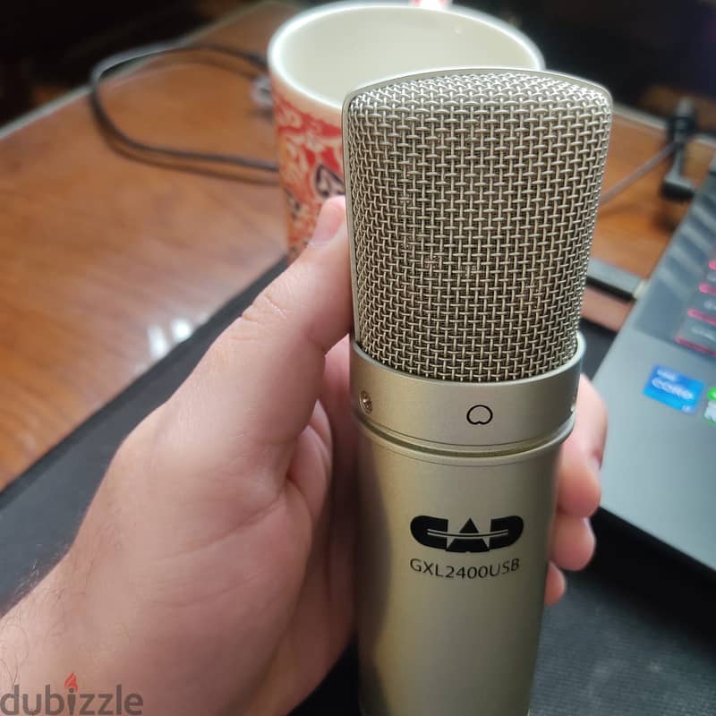 CAD GXL2400 USB Studio Microphone ميكروفون احترافي 3