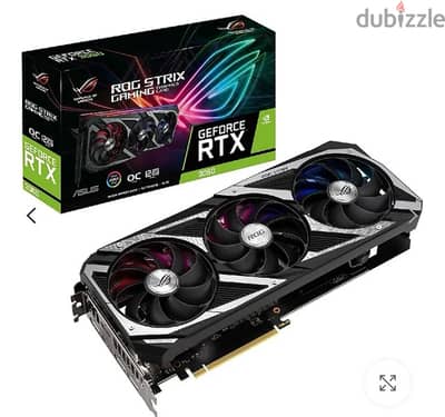 RTX 3060 12gb rog strix like new