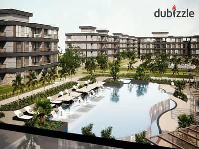 Own a duplex with a garden and landscape view in Sheikh Zayed, located in front of Beverly Hills, available for installment payments