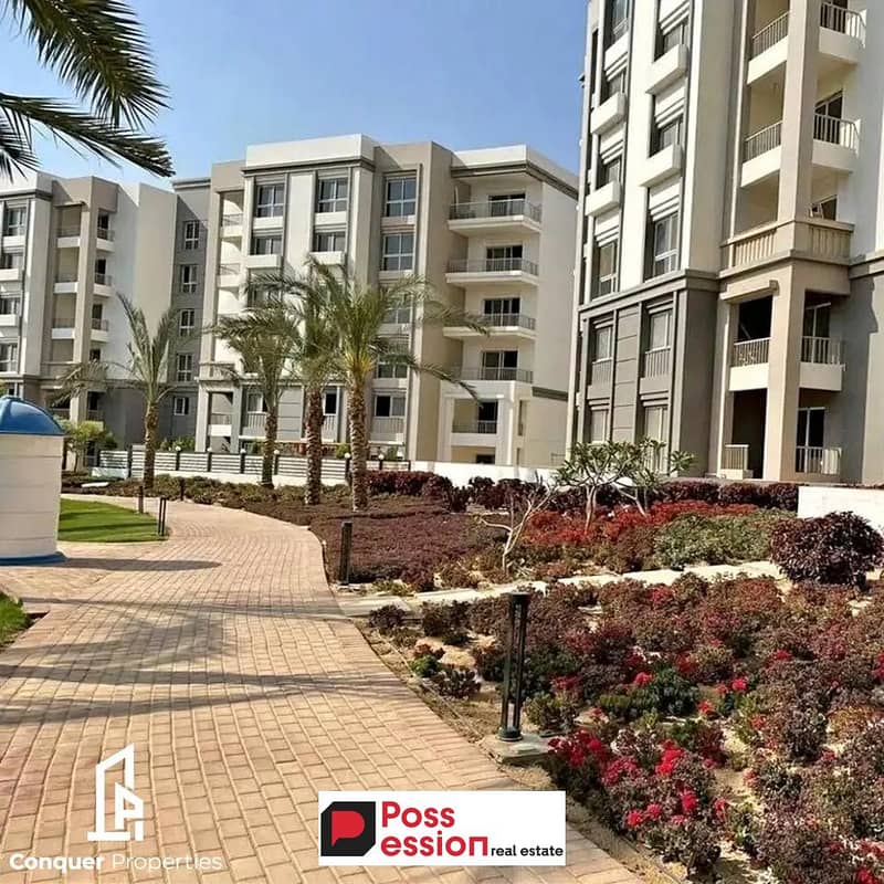 Fully finished apartment with installments up to 12 years in Hyde Park Compound New Cairo Fifth Settlement , AUC Mountain View SODIC East , Palm Hills 0