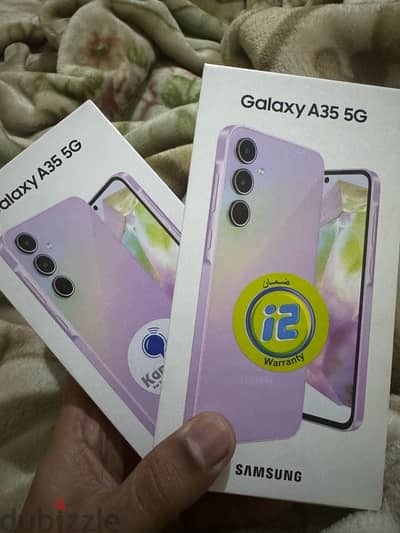 a35 Samsung جديد ضمان سنه