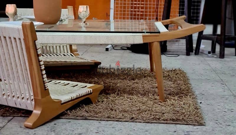 تباع منفصلة طاولة وسط أو طبلية بكراسي (Coffee table) 3