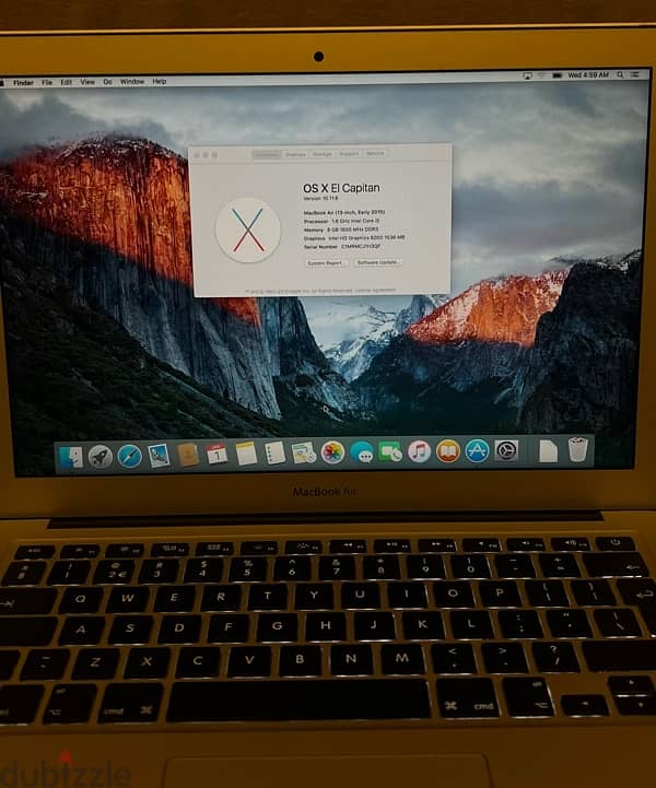 MacBook Air (13-inch , Early 2015) 6