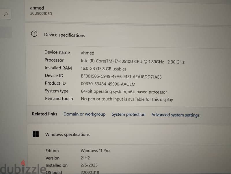 lenovo x1 carbon i7 10th gen لاب توب لينوفو جيل عاشر 0