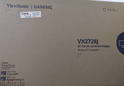 شاشه جديده ViewSonic VX2728J 180HZ 0.5MS IPS