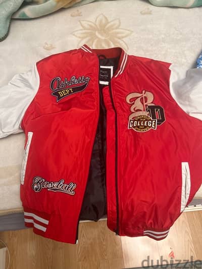 Red Baseball Jacket Defacto