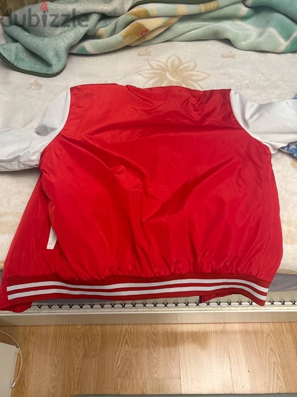 Red Baseball Jacket Defacto 1