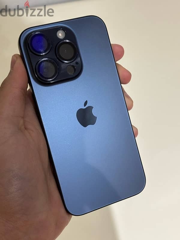 iPhone 15pro 128gb ( Blue titanium ) 0