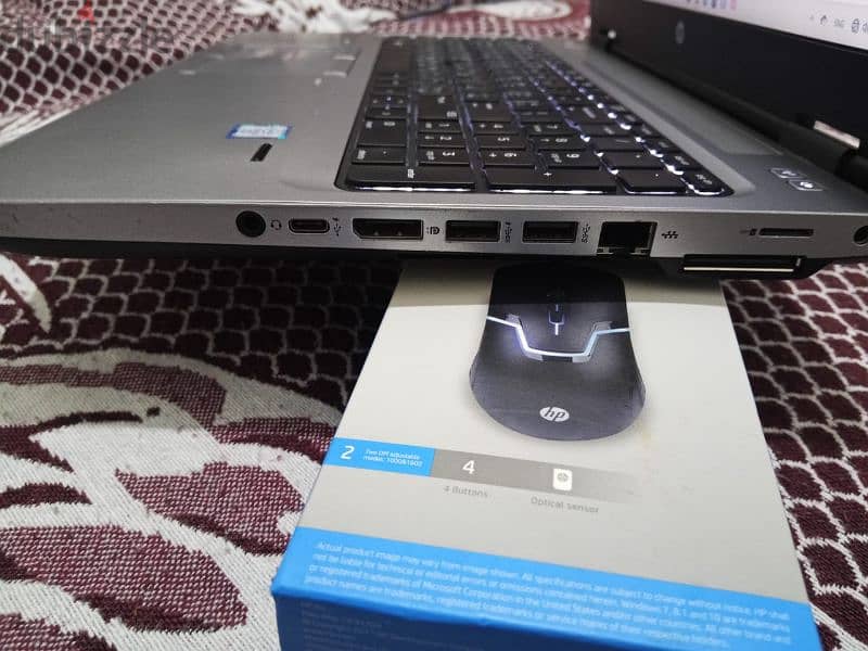 للبيع لاب توب HP استعمال نضيف جدآ 4