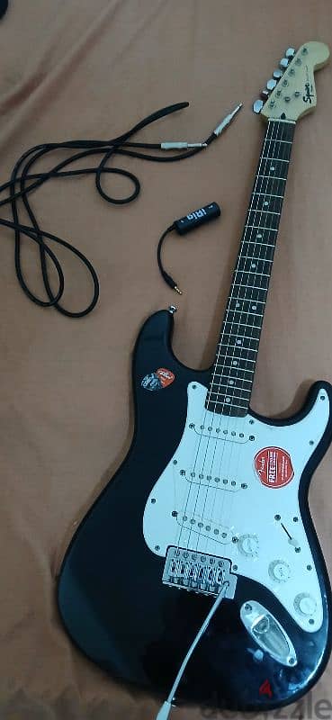 Squier bullet stratocaster ( Indonesian ) electric guitar