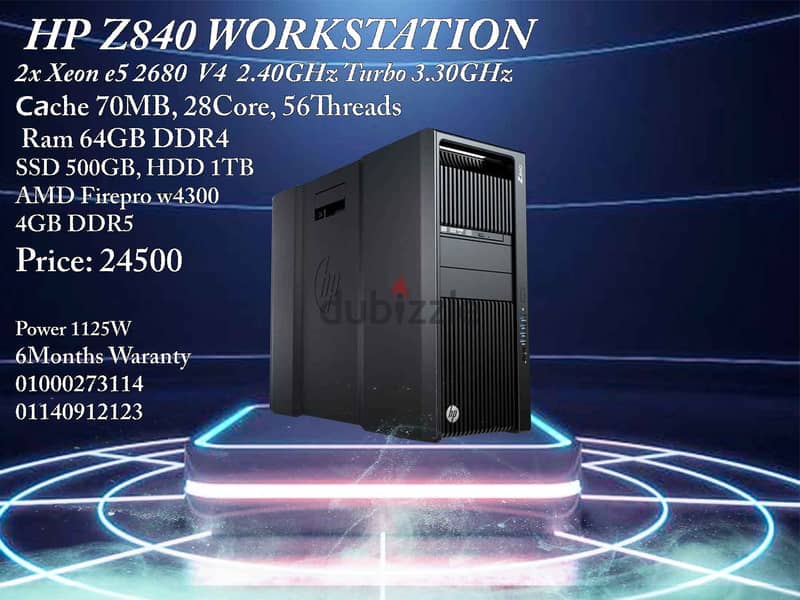 HP Z840  Workstation V4 0