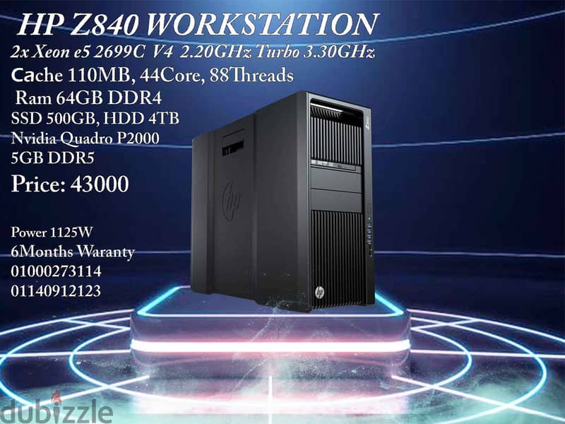 HP Z840  Workstation V4 1