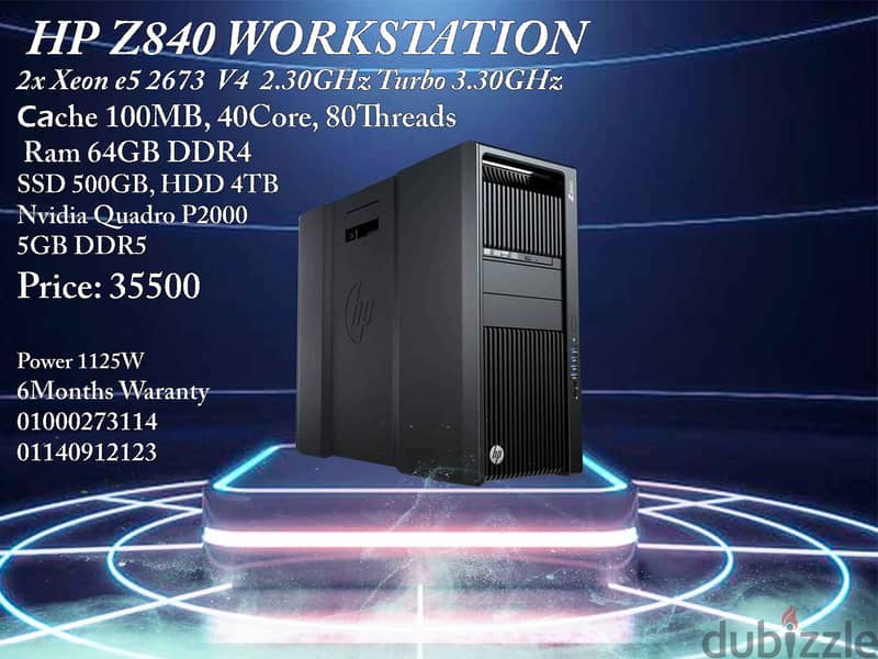 HP Z840  Workstation V4 3