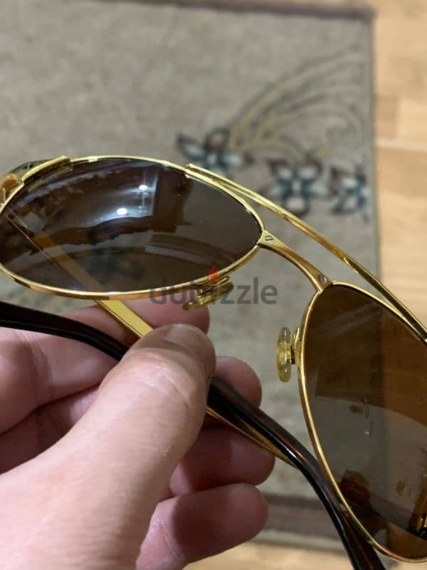 cartier santos edition dumont sunglasses. . . نضاره كارتييه سانتوس دومونت 1