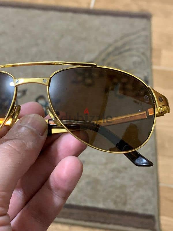 cartier santos edition dumont sunglasses. . . نضاره كارتييه سانتوس دومونت 3