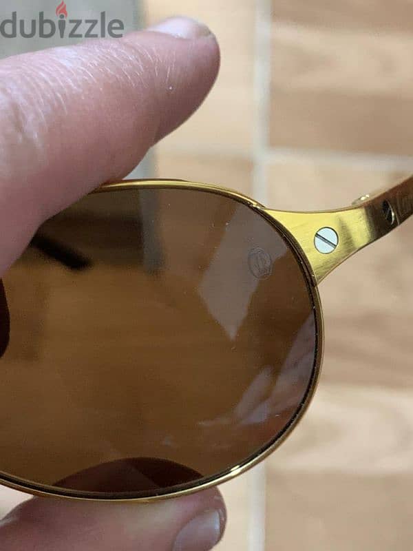 cartier santos edition dumont sunglasses. . . نضاره كارتييه سانتوس دومونت 6