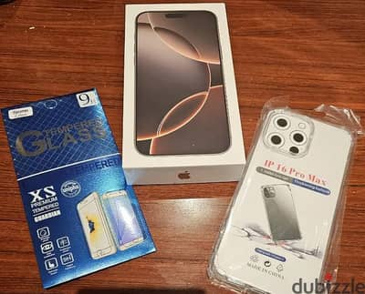 فرصه IPhone 16 Pro Max جديد خالص الضريبه نسخه شرق أوسط