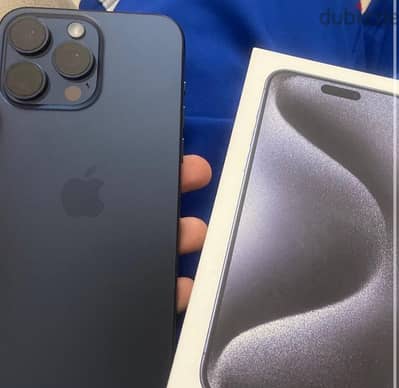 Iphone 15 Pro Max Blue Titanium