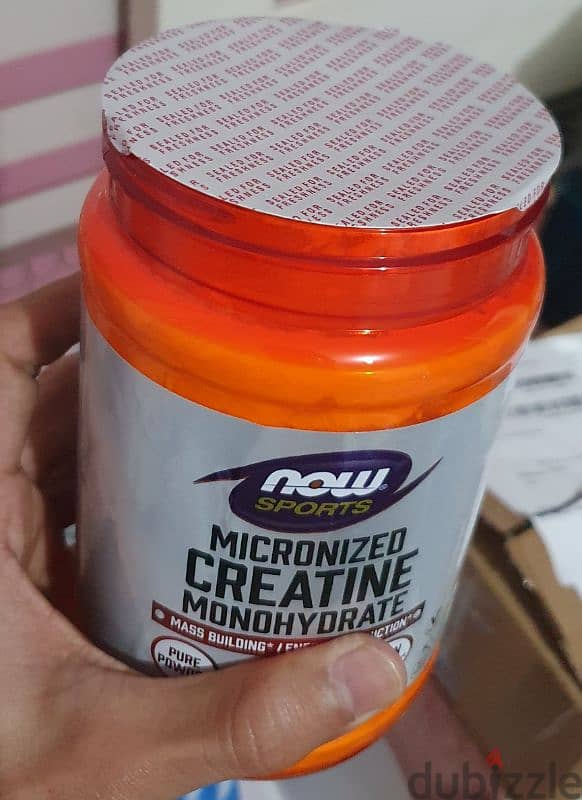 NOW Micronized Creatine Monohydrate 500g كرياتين ناو 1