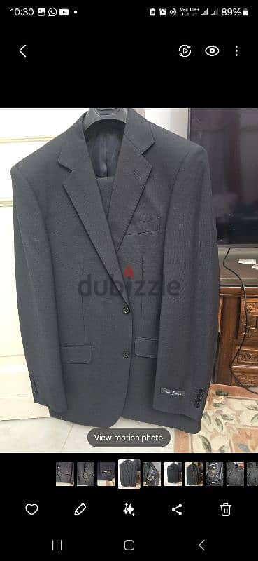 Brand new original suits Azzaro, Balmain ,TED LAPIDUS, LOUIS FERAUD 8