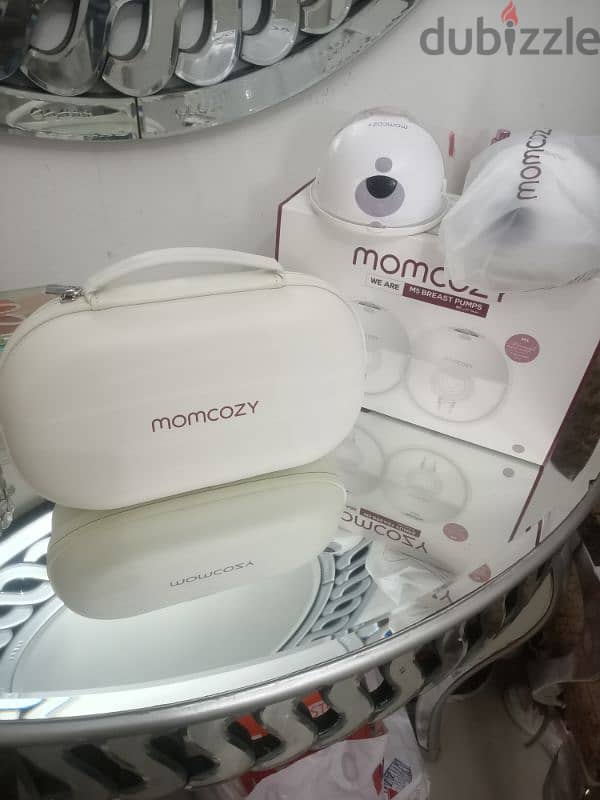 Momcozy all in one M5 double wearable breast pump 1