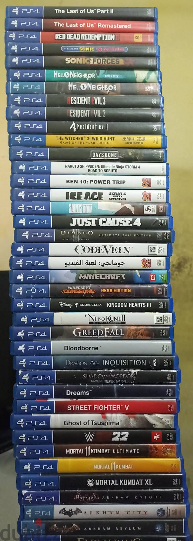 الاعاب اسطوانات PlayStation 4 2