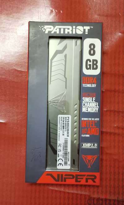 رامة Patriot Viper 8Gb 3600Mhz جديدة