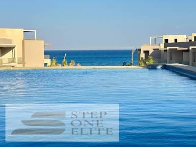 Pay the lowest down payment - chalet for sale, 150 square meters, ready to move in, minutes from Porto Ain Sokhna