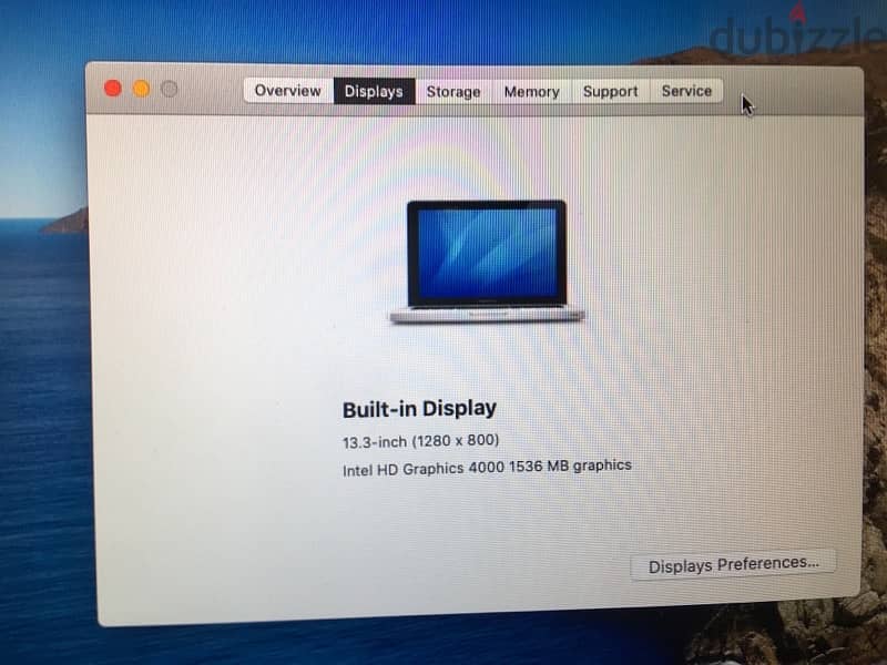 Macbook pro mid 2012 13 inch 16 ram DDR3 i5 chip 9