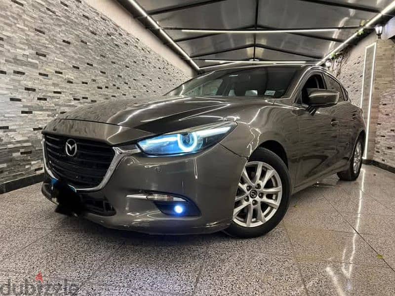 Mazda 3 2017 hatchback top line مازدا فابريكة بحاله الزيرو 0