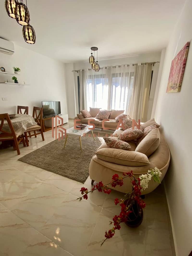 Furnished apartment for rent in the newest phase of Madinaty, View Garden 0