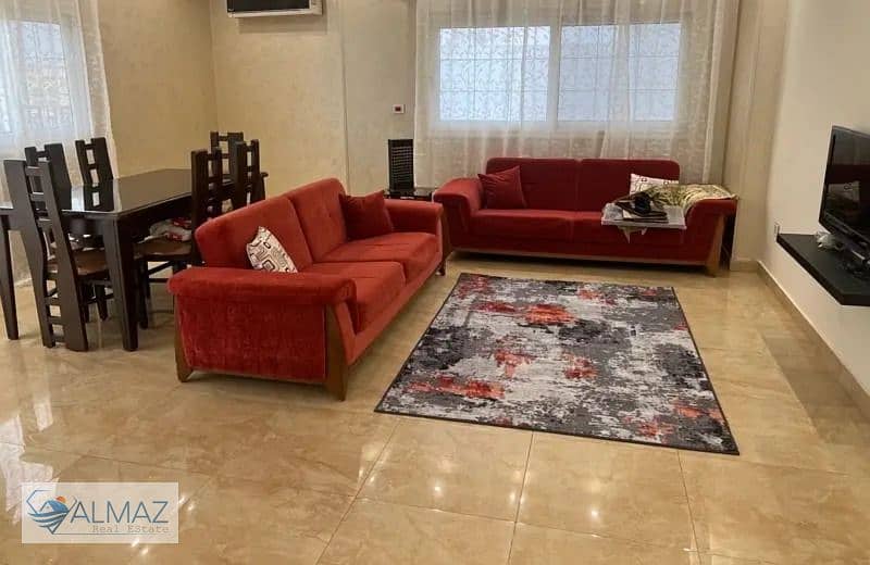 Furnished apartment with air conditioners for rent in South Academy Z in the First Settlement 0