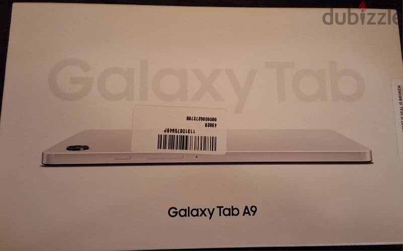 تابلت سامسونج A9 جديد متبرشم للبيع  Tab A9 Silver 4GB RAM 64GB LTE 0