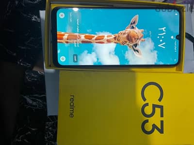 Realme C53 زيروو 256/8 للبيع فقط