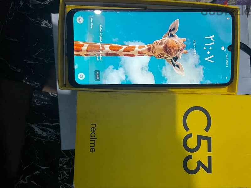 Realme C53 زيروو 256/8 للبيع فقط 0