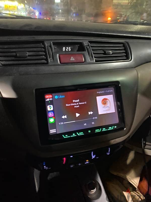 pioneer dvd/aux/bt/ apple carplay/android auto كاسيت 2