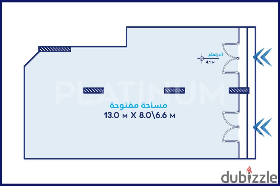 محل تجاري للبيع 100 م سموحة ( متفرع من بهاء الدين الغتورى ) 0