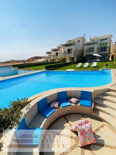 Half price chalet for sale, sea view, in Ain Sokhna, minutes from Porto