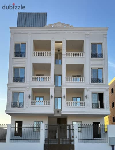 Duplex for sale, immediate receipt, semi-finished, in the heart of Obour City, Beit Watan, 8th District