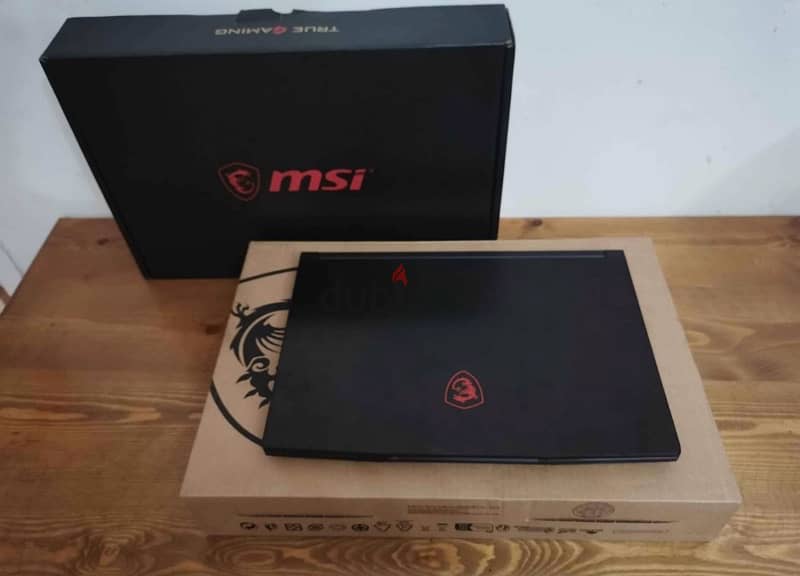 gaming msi labtop gf63thin core i5 11400H 6core 1