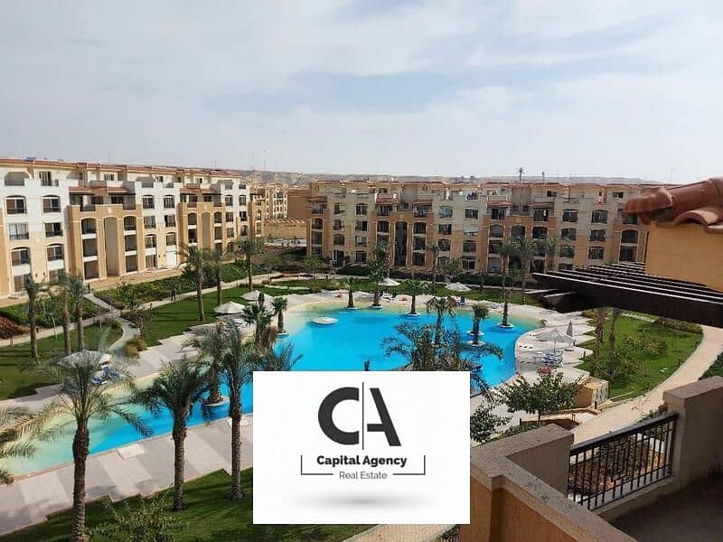 Ready to move Apartment for sale 180 meters in the Fifth Settlementin a view of the landscape in the heart of New Cairo Stone Residence 0