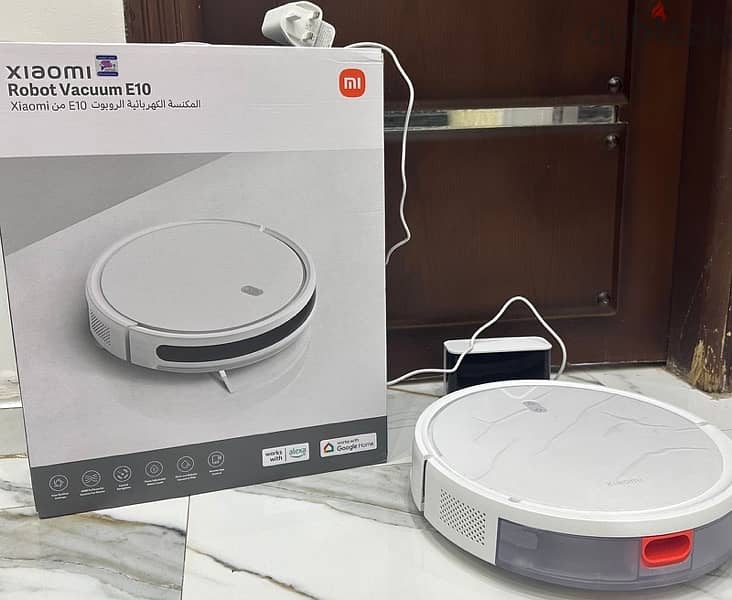 مكنسه و ممسحه شاومي اي ١٠ بحاله الزيرو  xiaomi E10 vacuum like new 0