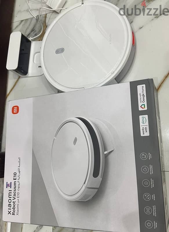 مكنسه و ممسحه شاومي اي ١٠ بحاله الزيرو  xiaomi E10 vacuum like new 1