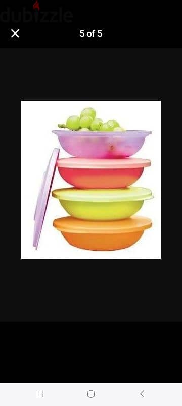 tupperware plates with lid