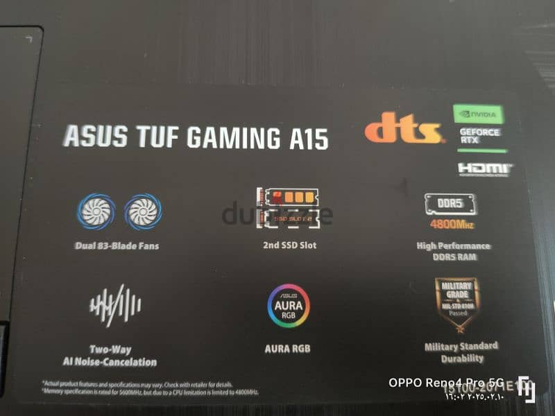 Laptop gaming Asus Tuf A15 1