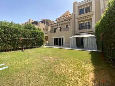 Park villa New giza District one prime location For Rent