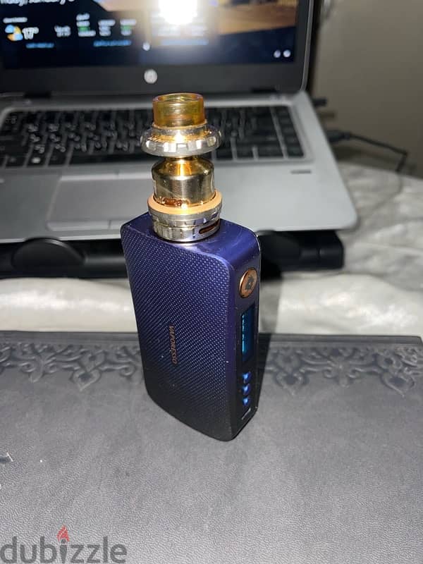 Kit: Vaporesso Gen 200 Tank: Kylin M Pro RTA Two: Sotto batteries 13